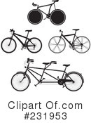 Bicycle Clipart #231953 by Frisko