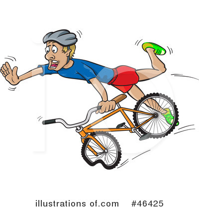Royalty-Free (RF) Bicycle Clipart Illustration by Paulo Resende - Stock Sample #46425