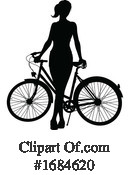 Bicyclist Clipart #1684620 by AtStockIllustration