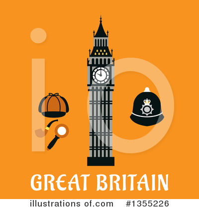Great Britain Clipart #1355226 by Vector Tradition SM