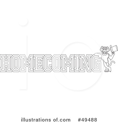 Homecoming Clipart #49488 by Mascot Junction