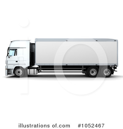Trucking Clipart #1052467 by KJ Pargeter