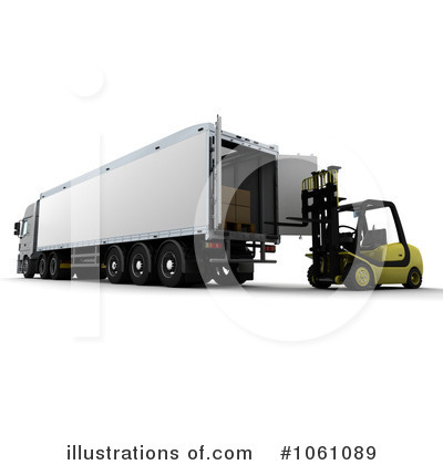 Fork Lift Clipart #1061089 by KJ Pargeter
