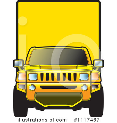 Moving Van Clipart #1117467 by Lal Perera