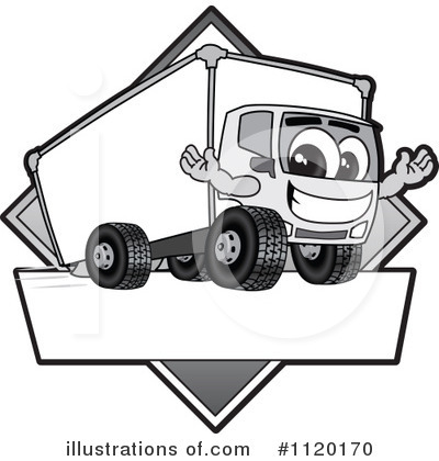Truck Mascot Clipart #1120170 by Toons4Biz