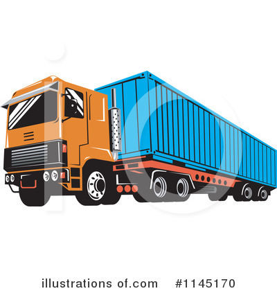 Cargo Container Clipart #1145170 by patrimonio