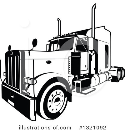 Trucking Clipart #1321092 by dero