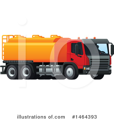 Royalty-Free (RF) Big Rig Clipart Illustration by Vector Tradition SM - Stock Sample #1464393