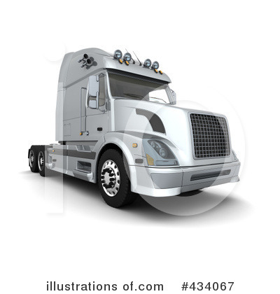 Cargo Truck Clipart #434067 by KJ Pargeter