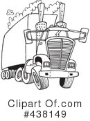 Big Rig Clipart #438149 by toonaday