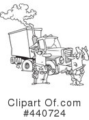 Big Rig Clipart #440724 by toonaday