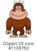 Bigfoot Clipart #1109750 by Cory Thoman