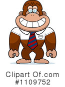 Bigfoot Clipart #1109752 by Cory Thoman