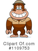 Bigfoot Clipart #1109753 by Cory Thoman