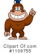 Bigfoot Clipart #1109755 by Cory Thoman