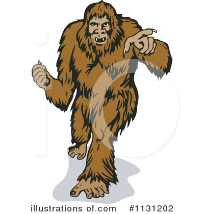 Bigfoot Clipart #1131202 by patrimonio