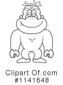 Bigfoot Clipart #1141648 by Cory Thoman