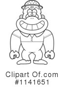 Bigfoot Clipart #1141651 by Cory Thoman