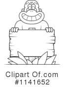 Bigfoot Clipart #1141652 by Cory Thoman