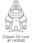 Bigfoot Clipart #1143592 by Cory Thoman