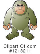 Bigfoot Clipart #1218211 by Lal Perera