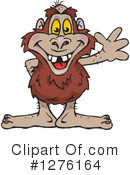 Bigfoot Clipart #1276164 by Dennis Holmes Designs