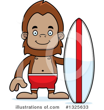 Royalty-Free (RF) Bigfoot Clipart Illustration by Cory Thoman - Stock Sample #1325633