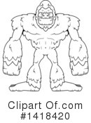 Bigfoot Clipart #1418420 by Cory Thoman