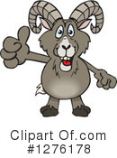 Bighorn Sheep Clipart #1276178 by Dennis Holmes Designs
