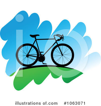 Cycling Clipart #1063071 by Vector Tradition SM