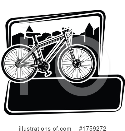 Bicycle Clipart #1759272 by Vector Tradition SM