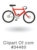 Bike Clipart #34460 by AtStockIllustration