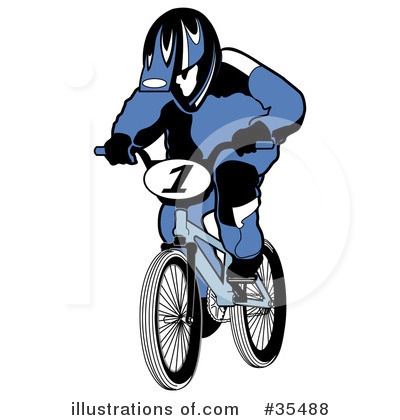 Bike Clipart #35488 by Andy Nortnik