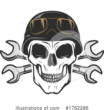 Royalty-Free (RF) Biker Clipart Illustration by Vector Tradition SM - Stock Sample #1762286
