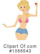 Bikini Clipart #1066543 by BNP Design Studio
