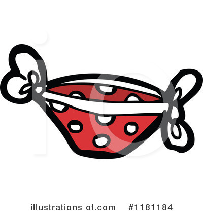 Royalty-Free (RF) Bikini Clipart Illustration by lineartestpilot - Stock Sample #1181184