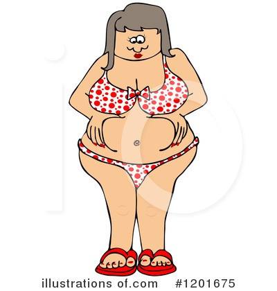 Royalty-Free (RF) Bikini Clipart Illustration by djart - Stock Sample #1201675