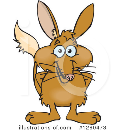 Royalty-Free (RF) Bilby Clipart Illustration by Dennis Holmes Designs - Stock Sample #1280473