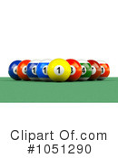 Billiards Clipart #1051290 by ShazamImages
