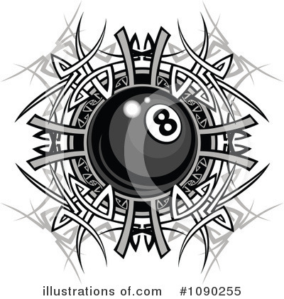 Royalty-Free (RF) Billiards Clipart Illustration by Chromaco - Stock Sample #1090255