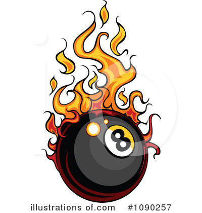 Flames Clipart #1090257 by Chromaco