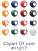 Billiards Clipart #11217 by Leo Blanchette
