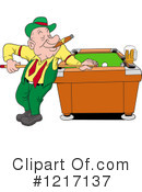 Billiards Clipart #1217137 by LaffToon
