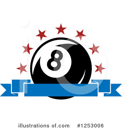 Royalty-Free (RF) Billiards Clipart Illustration by Vector Tradition SM - Stock Sample #1253006