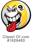 Billiards Clipart #1629493 by Chromaco