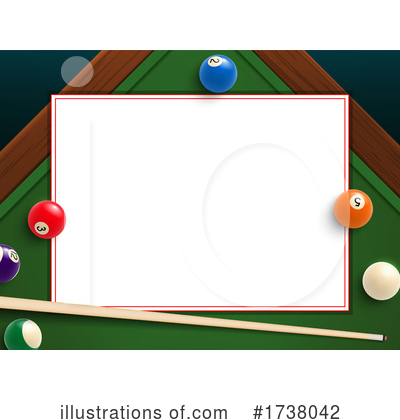 Royalty-Free (RF) Billiards Clipart Illustration by Vector Tradition SM - Stock Sample #1738042