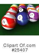 Billiards Clipart #25407 by KJ Pargeter