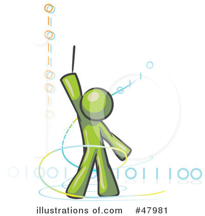 Binary Code Clipart #47981 by Leo Blanchette