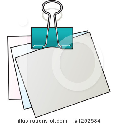 Binder Clip Clipart #1252584 by Lal Perera