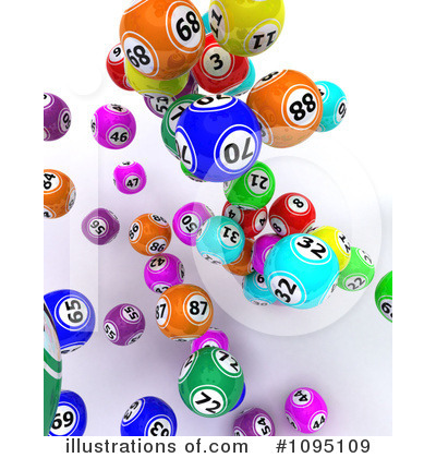Royalty-Free (RF) Bingo Ball Clipart Illustration by KJ Pargeter - Stock Sample #1095109